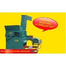  Máy bóc bẹ tẽ hạt ngô liên hoàn