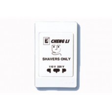 230V~20VA Ổ cắm dao cạo râu có bộ ngắt quá tải